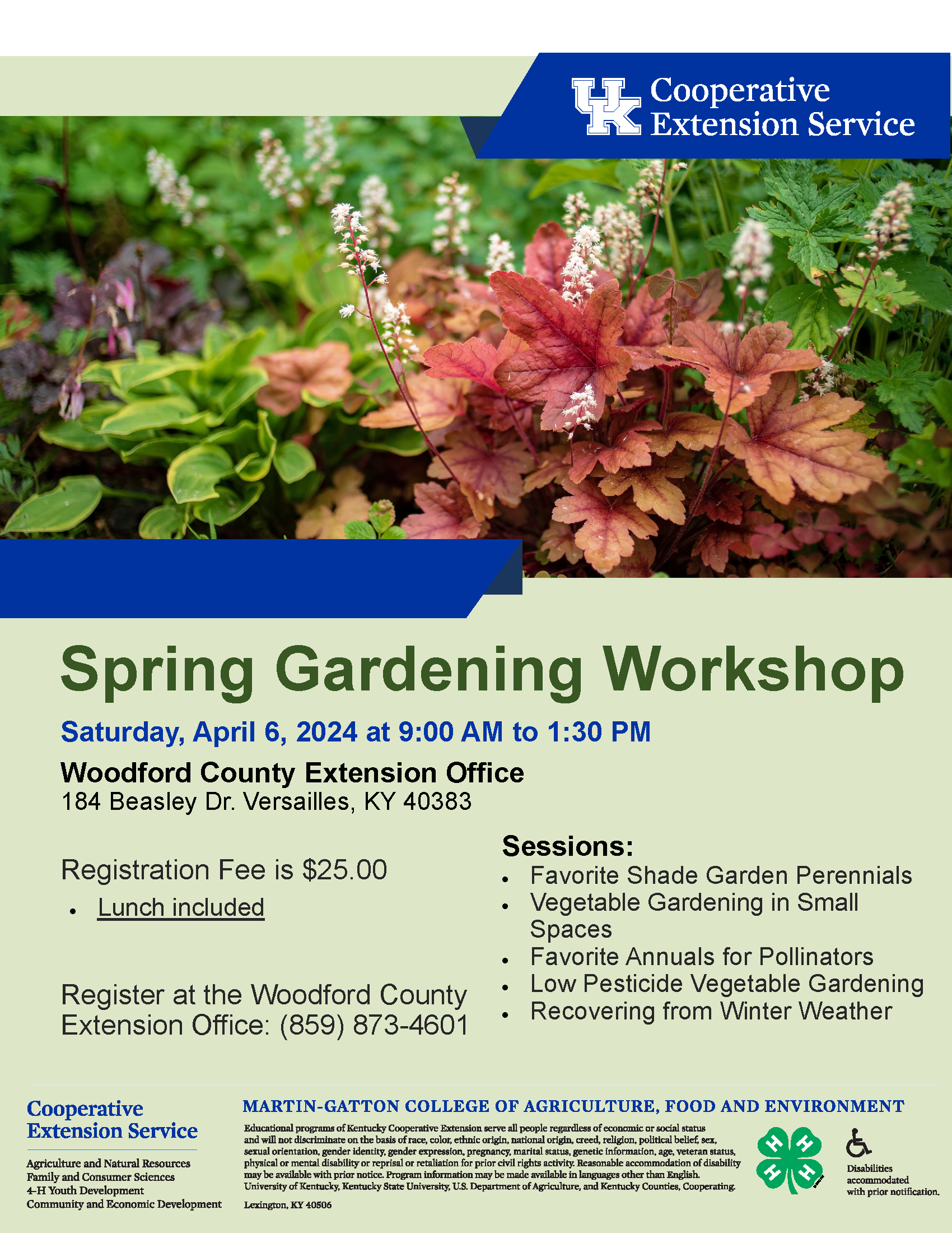 Spring Gardening Workshop